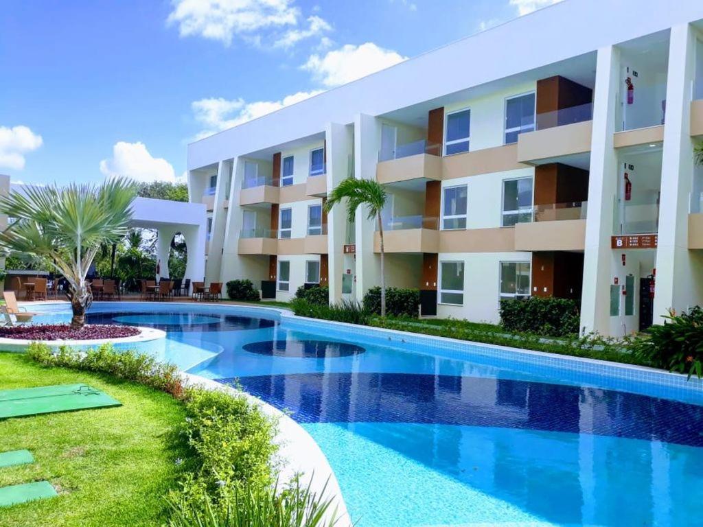 Apto Guarajuba Praia Condominio Porto Smeralda-100 Metros Da Praia Exterior photo